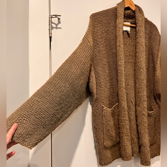 JOIE Chunky Knit Oversized Cardigan - Picture 3 of 9